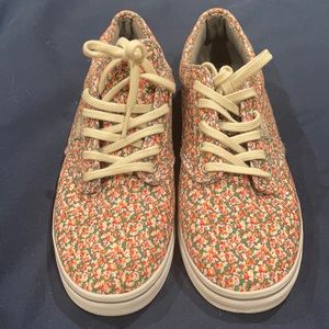 Floral vans